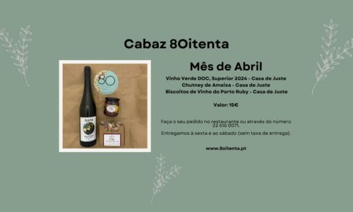 Cabaz 8Oitenta - Mês de Abril_Primavera e Páscoa
